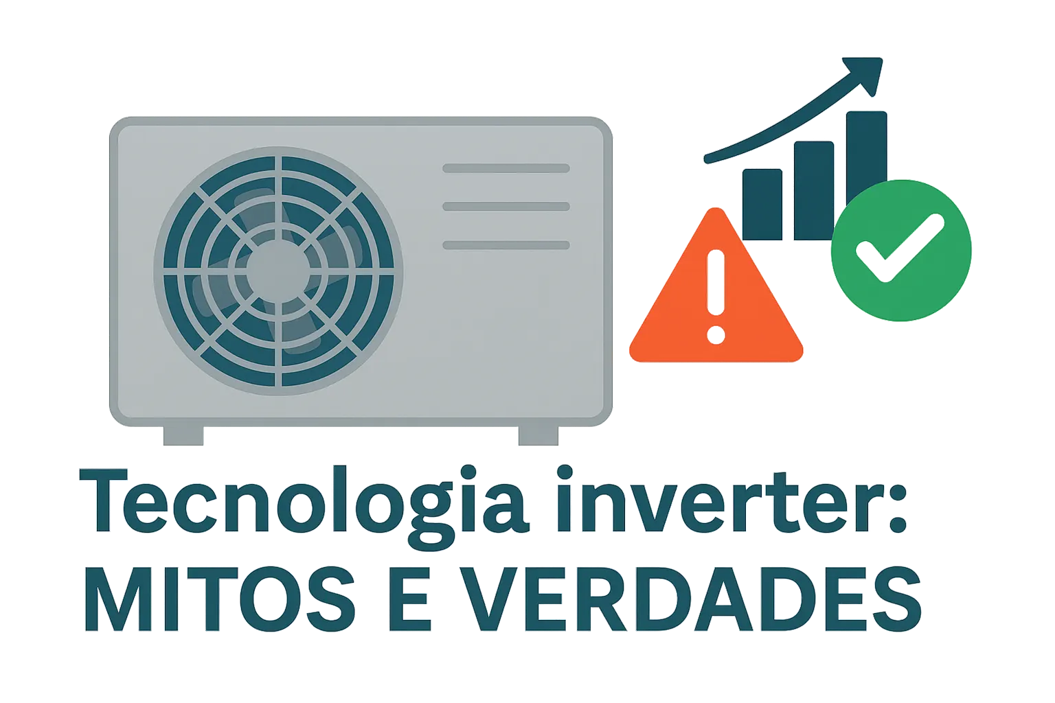 Miniatura tecnologia inverter mitos e verdades